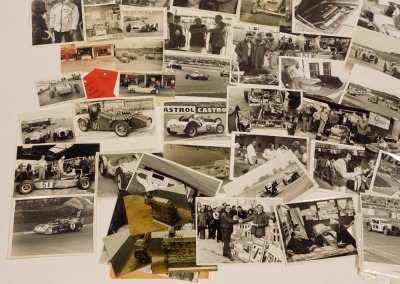 A collection of various motor racing photographs, mainly black and white. To be sold on behalf of the Estate of the Late Jeffrey (Jeff) Ward. - 2