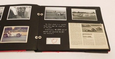 Motor Racing 750 interest, photograph album with other motoring photos. To be sold on behalf of the Estate of the Late Jeffrey (Jeff) Ward. - 2