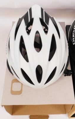 Three Giro bicycle helmets. - 4