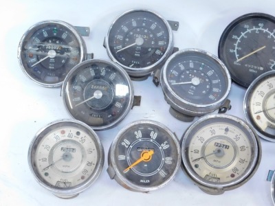 A group of car dials, to include Smiths, etc. (a quantity) - 2