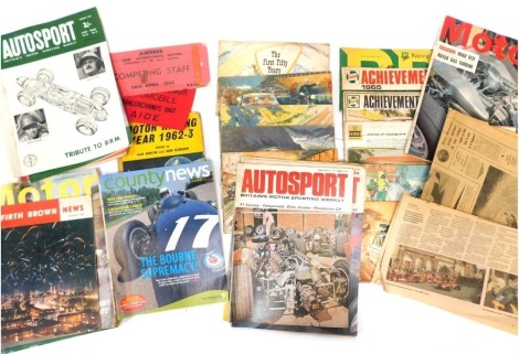 An album of thirty nine Motorsport and Formula 1 press photographs, principally of BRM team from the late 1950s and 1960s.