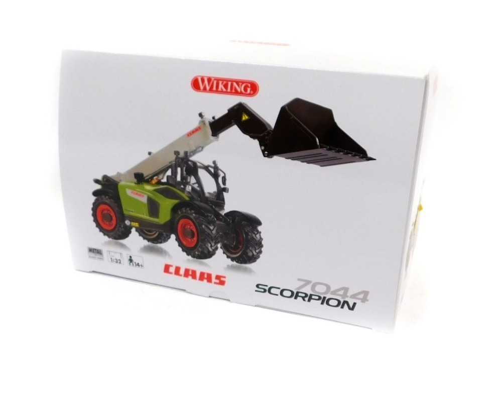 A Wiking metal and plastic diecast 1:32 scale Claas 7044 Scorpion