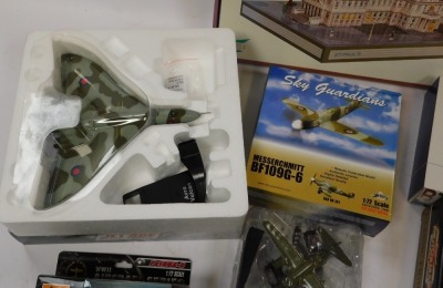 Witty Wings and Dragon and other diecast planes, including a B5747-423, Boeing 747-200 Air Force 1, Focke-Wulf 190A-8, etc. (9) - 3