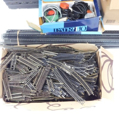 A group of railway accessories, comprising buildings, OO gauge track, transformers, etc. (a quantity) - 2