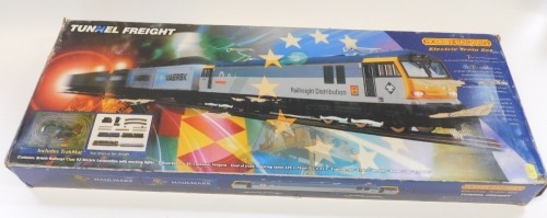 A Hornby Railways Tunnel Freight electric train set, boxed. (AF)