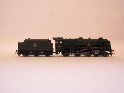 A Bachmann Branch Line OO gauge rebuilt Scot Class locomotive The North Staffordshire Regiment, 4-6-0, 46141, BR green early emblem, 31-228. - 3