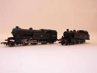 Two Bachmann Branch Line OO gauge locomotives, include a Gresley V13 Class locomotive and a Ivatt Class 2 locomotive, boxed. (2) - 5