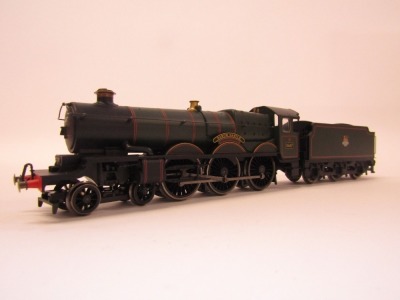 A Hornby OO gauge Castle Class locomotive Sarum Castle, 4-6-0, 5097, BR line green, R2088. - 5