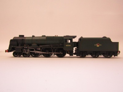 A Hornby OO gauge Patriot Class 7P locomotive Planet, 4-6-0, 45545, BR line green, R2633. - 2