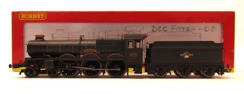 A Hornby OO gauge Castle Class locomotive Blenheim Castle, 4-6-0, 5073, BR line green, R2280.