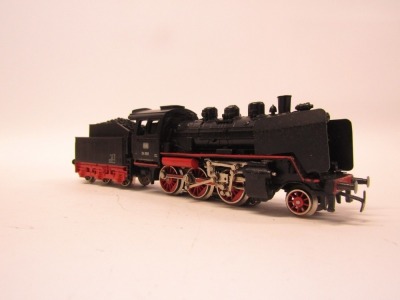 A Marklin HO gauge German Federal Rail Road class 24 locomotive, 2-6-0. - 4