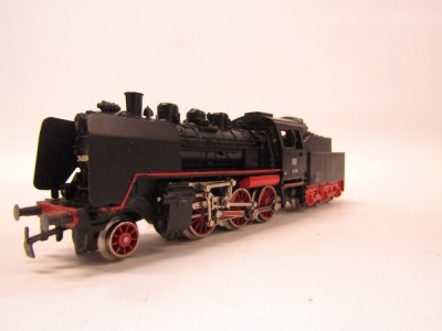 A Marklin HO gauge German Federal Rail Road class 24 locomotive, 2-6-0. - 5