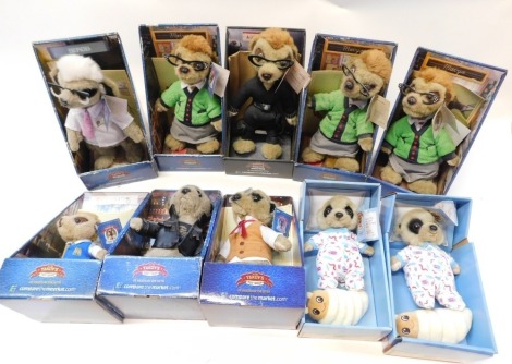 Compare the Meerkat advertising bears, including Magdan, Jakov, Agent Maiya, etc. (10)