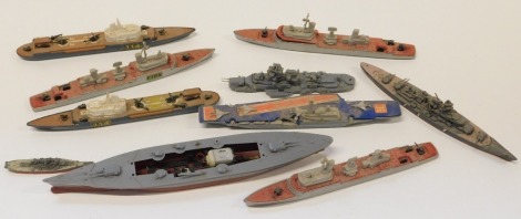 Matchbox Super Kings diecast, including K307 helicopter carrier, K301 Frigate, K304 aircraft carrier, etc. (1 box)