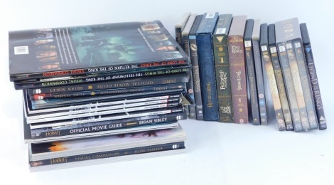 A group of Lord of the Rings memorabilia, to include Visual Companion Guides, DVDs, Special Edition Extended DVD sets, Empire December 2012 Hobbit issue, etc. (a quantity)