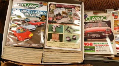 A collection of Classic and Sports Car magazine. (3 boxes) To be sold on behalf of the Estate of the Late Jeffrey (Jeff) Ward. - 3