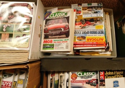 A collection of Classic and Sports Car magazine. (3 boxes) To be sold on behalf of the Estate of the Late Jeffrey (Jeff) Ward. - 4