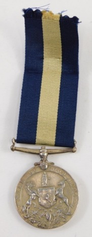 A Victorian Cape of Good Hope medal, marked TPR T STOW TARKA BURG.