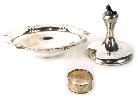 A George V silver Comport or Tazza, 6.96oz. (AF)