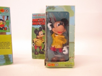 Marx Toys, fully poseable Mickey Mouse, and fully poseable Noddy, boxed. (2) - 4