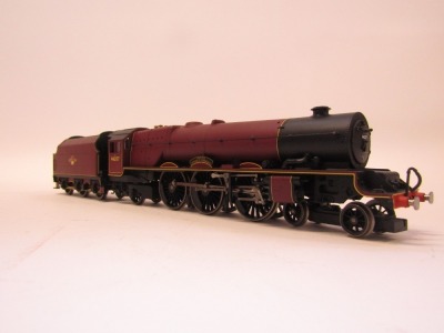 A Hornby OO gauge Princess Class locomotive Princess Arthur of Connaught, 4-6-2, 46207, BR Crimson, in associated boxed. - 5