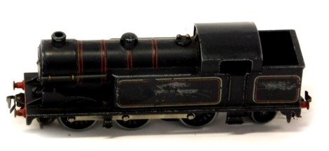 A Type EDL17 locomotive, BR black livery.