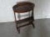 A 19thC French mahogany wash stand