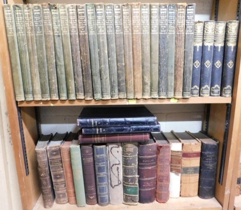 Various books, predominantly non fiction, to include the Encyclopaedia Britannica, 11th edition, incomplete, leather bound with gilt tooling, published by Cambridge University Press, Cambridge 1911, further encyclopaedias, Rudge (Barnaby) Master Humphrey'