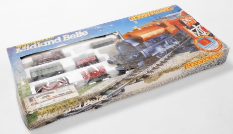 A Hornby OO gauge Midland Belle train set, R829, boxed.