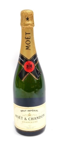 A bottle of Moet and Chandon 2006 champagne, 750ml bottle.