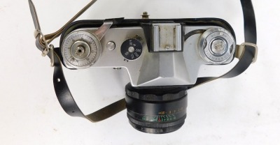 A Zenit E camera, with 2-58 lens, serial no 757223. - 3