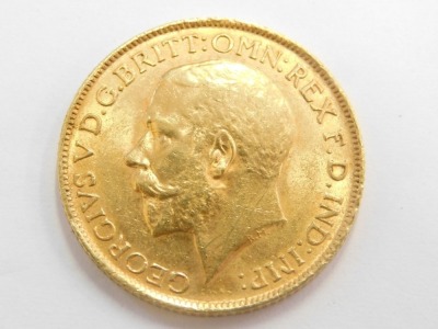 A George V full gold sovereign, 1912. - 2