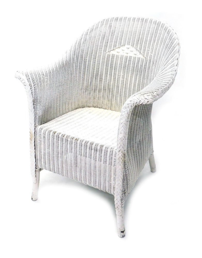 Lloyd loom tub chair hot sale