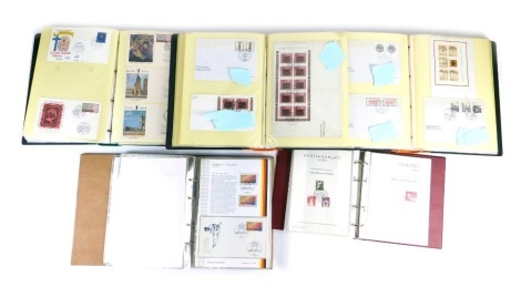 Various first day covers, Germany 1964-1967, etc., large quantity of various others, other German first day covers, Berlin and Bonn 1982, 1984, and a quantity of various others. (5 folders)