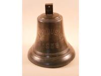 A large bronze ship's bell