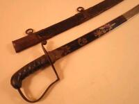An early 19thC British cavalry sabre