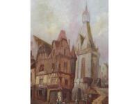 John Falconer Slater (1857-1937). Utrecht and another continental market city