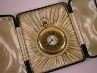 A 12.5ct gold cased presentation half hunter pocket watch by Kay of Worcester 93