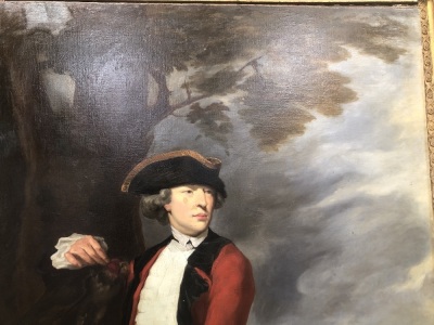 By or After Sir Joshua Reynolds (1723-1792). Portrait of Sir Patrick Blake, full length, oil on canvas, re-lined, 237cm x 147cm. Provenance: The Great House Collection, Kegworth. Auctioneer's Notes: This painting is listed as no.188a in the Reynolds ca - 5