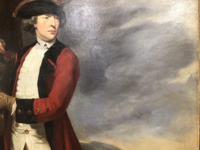 By or After Sir Joshua Reynolds (1723-1792). Portrait of Sir Patrick Blake, full length, oil on canvas, re-lined, 237cm x 147cm. Provenance: The Great House Collection, Kegworth. Auctioneer's Notes: This painting is listed as no.188a in the Reynolds ca - 6