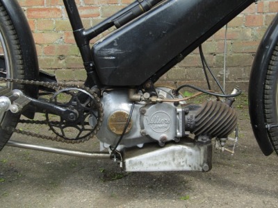 A motorised bicycle, with Villiers Deluxe Junior engine. - 2