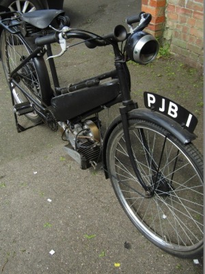 A motorised bicycle, with Villiers Deluxe Junior engine. - 3