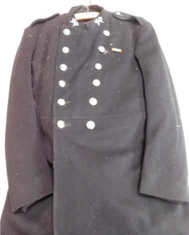 A vintage fire brigade uniform.