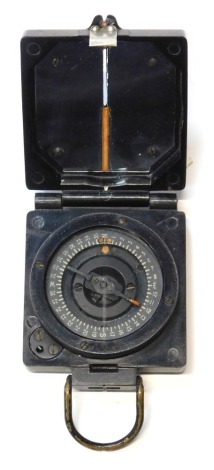 A World War II military marching compass.