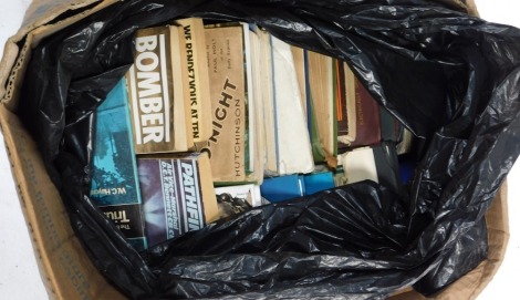 A selection of military related books.