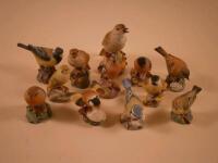 A quantity of Royal Worcester birds to include