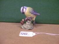 A Beswick model of a blue tit no