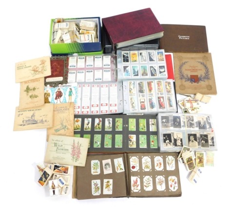 A group of Wills Players and other tea and cigarette cards, to include Cricketers, Disney, Territorial Army, Kings and Queens, Butterflies, Flora and Fauna, etc. (1 box)