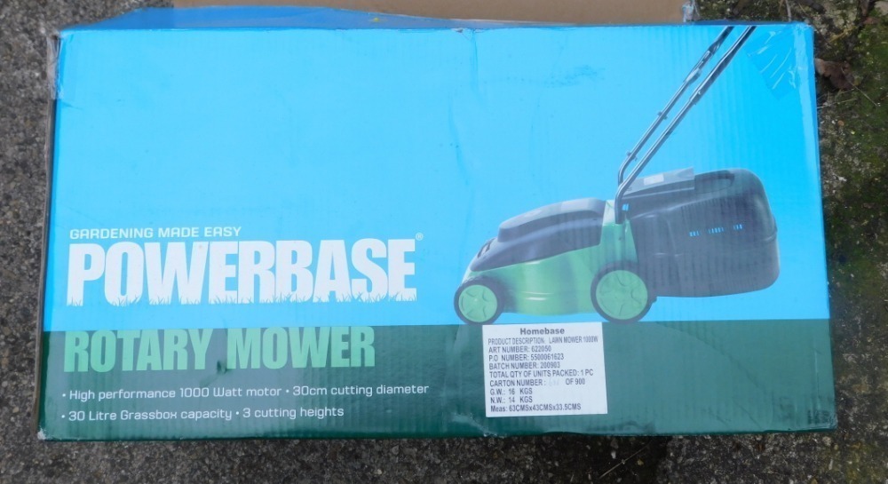 Homebase electric lawn online mowers