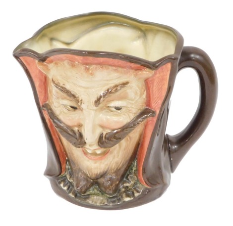 A Royal Doulton character jug Mephistopheles, d5758, large without verse, designed by Charles Noke and Harry Fenton, printed marks beneath, 14cm high.